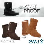 Water-resistant EMU Australia felt shoes  